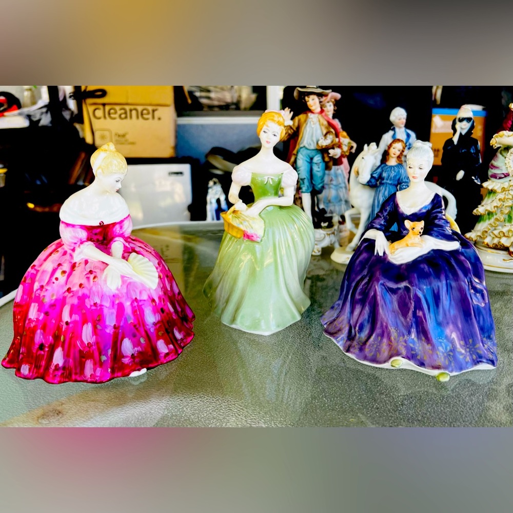 Royal Doulton figurines-Bone China England